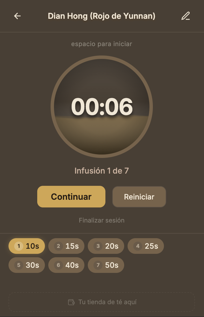 Inicia el Temporizador